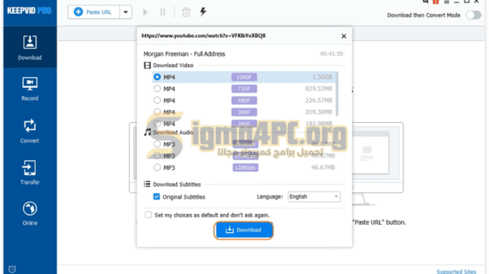 Keepvid Pro كامل