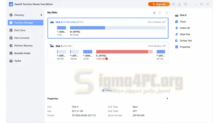 easeus partition master full crack