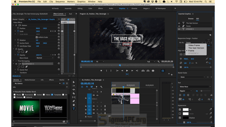 Premiere Pro 2018 Portable