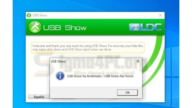 download usb show pc