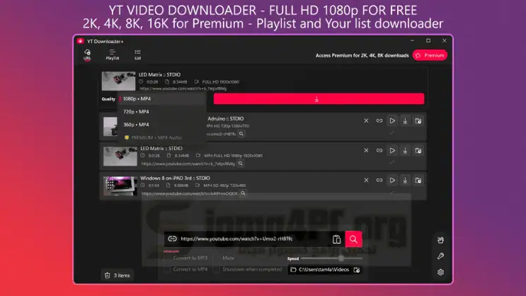 yt video downloader free