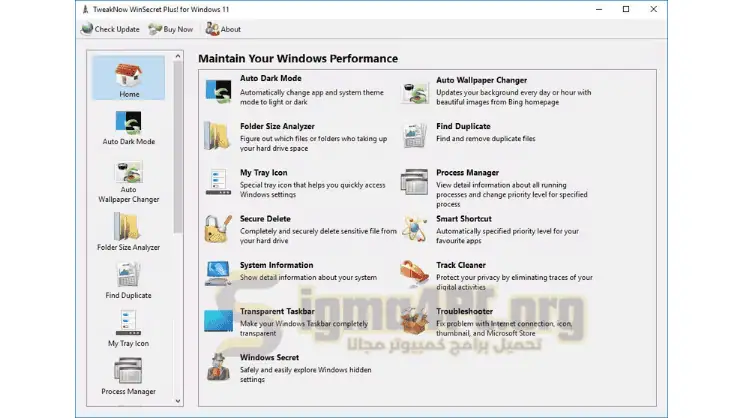 tweaknow winsecret plus for windows 10
