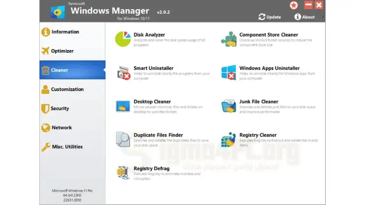 yamicsoft windows manager download
