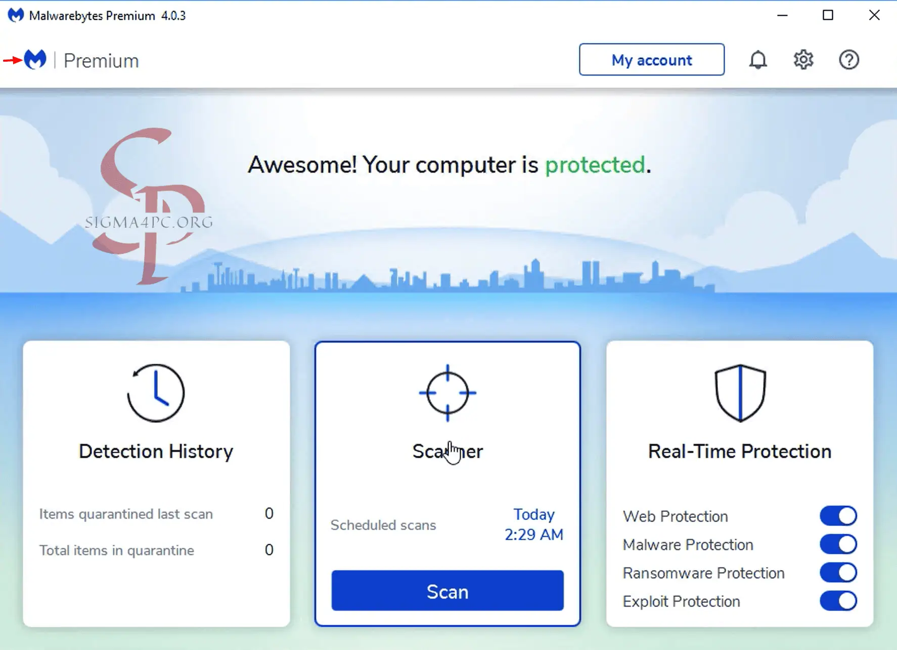 Download Malwarebytes Anti-Malware Premium automatically activated version