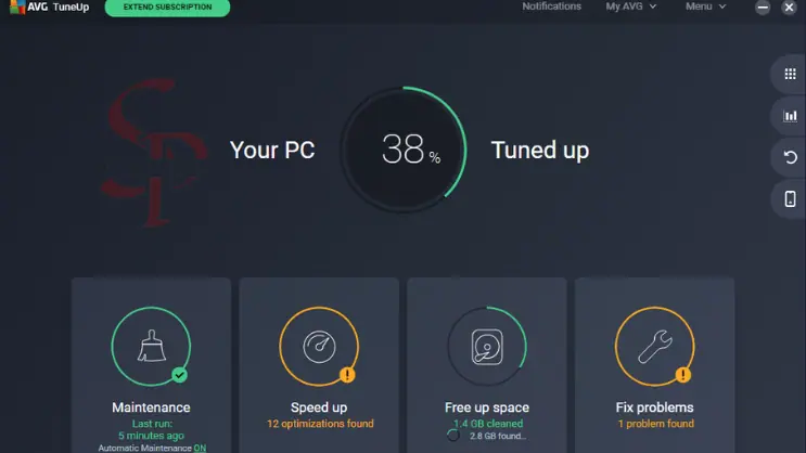 تحميل وتفعيل برنامج AVG PC Tuneup