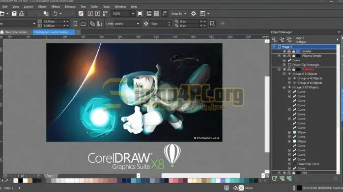 CorelDRAW Graphics Suite x8