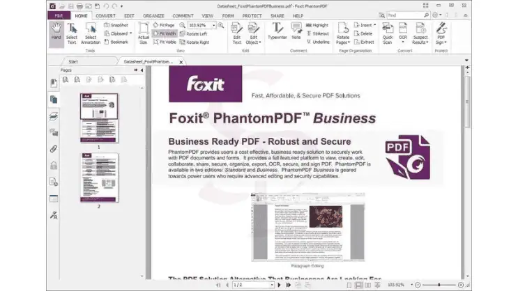 Foxit PhantomPDF Business 