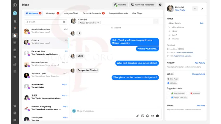 تنزيل برنامج فيس بوك ماسنجر للويندوز Facebook Messenger