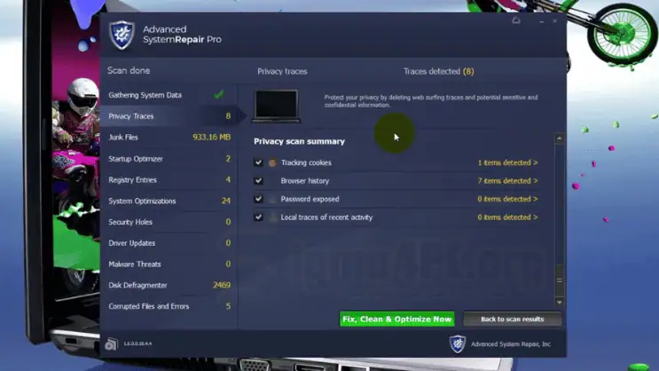 download advanced system repair pro full crack